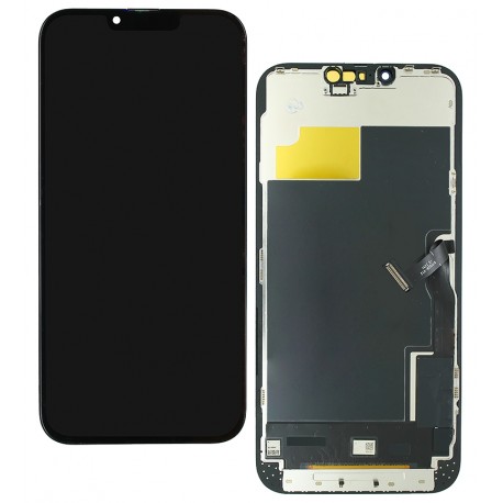 Дисплей для Apple iPhone 13 Pro Max, черный, с сенсорным экраном, с рамкой, High Quality, ZY-IN CELL Дисплей для Apple iPhone 13 Pro Max, черный, с сенсорным экраном, с рамкой, High Quality, ZY-IN CELL
