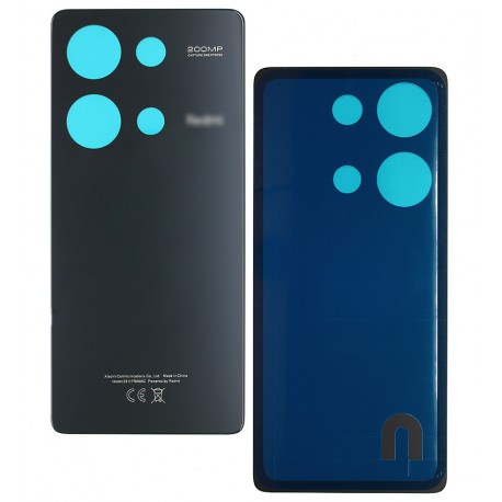 Задняя панель корпуса для Xiaomi Redmi Note 13 Pro 4G, черный, Midnight Black Задняя панель корпуса для Xiaomi Redmi Note 13 Pro 4G, черный, Midnight Black