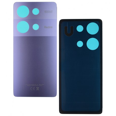 Задняя панель корпуса для Xiaomi Redmi Note 13 Pro 4G, фиолетовый, Lavender Purple Задняя панель корпуса для Xiaomi Redmi Note 13 Pro 4G, фиолетовый, Lavender Purple