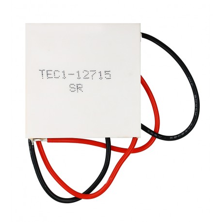 Термоелемент Пельтьє TEC1-12715 (40х40)мм, 15А, 12-15V (Hebei I.T.) Термоелемент Пельтьє TEC1-12715 (40х40)мм, 15А, 12-15V (Hebei I.T.)