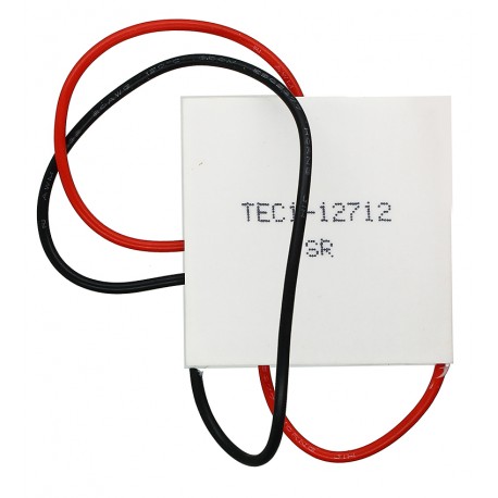 Термоелемент Пельтьє TEC1-12712 (40х40)мм, 12,3А, 12V (Hebei I.T.) Термоелемент Пельтьє TEC1-12712 (40х40)мм, 12,3А, 12V (Hebei I.T.)