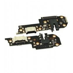 Шлейф для Oppo A53 5G, A72 5G, конектора зарядки, конектора гарнітури, з мікрофоном, копія, (плата зарядки)