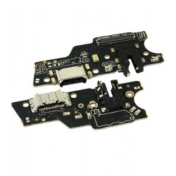 Шлейф для Realme 7 (Global), конектора зарядки, конектора гарнітури, з мікрофоном, копія, (плата зарядки)