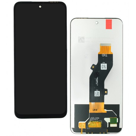 Дисплей для Tecno Spark Go 1 (KL4), з сенсорним екраном (дисплейний модуль), чорний, оригінал (PRC)
