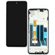 Дисплей для Realme C75, чорний, з рамкою, High Quality