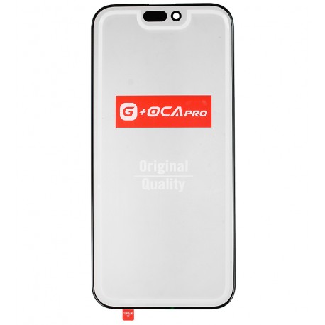 Стекло дисплея для Apple iPhone 16 Pro Max, с OCA-пленкой, с олеофобным покрытием, закалённое G+OCA Pro, черное Стекло дисплея для Apple iPhone 16 Pro Max, с OCA-пленкой, с олеофобным покрытием, закалённое G+OCA Pro, черное