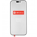 Стекло дисплея для Apple iPhone 16 Pro Max, с OCA-пленкой, с олеофобным покрытием, закалённое G+OCA Pro, черное