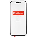 Скло дисплея для Apple iPhone 16, з OCA-плівкою, з олеофобним покриттям, загартоване G+OCA Pro, чорне