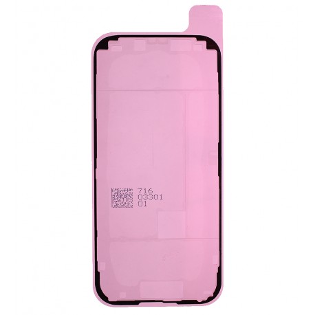 Стікер дисплея для Apple iPhone 16 Pro, чорний, adhesive, original Стікер дисплея для Apple iPhone 16 Pro, чорний, adhesive, original