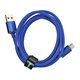 Кабель Type-C - USB, Baseus Crystal Shine Series 100Вт, 1,2 метра, синій CAJY000403