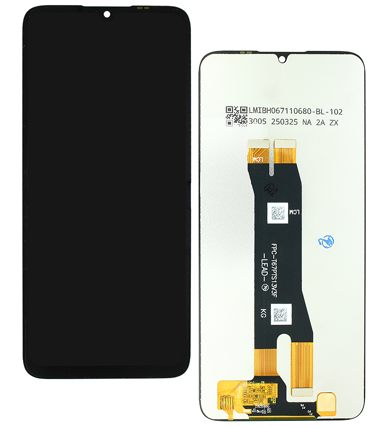 その他 yo ◁ Дисплей для ZTE Blade A35, Blade A55, черный, без рамки, (Box