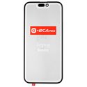 Стекло дисплея для Apple iPhone 16 Plus, с OCA-пленкой, с олеофобным покрытием, закалённое G+OCA Pro, черное