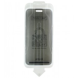 Захисне скло для iPhone 16 Pro, iPhone 17, iPhone 17 Pro, Privacy 360 Installation Box (black)