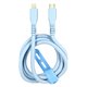 Кабель Lightning - Type-C, Proove Eternal, 100см, 27Вт, круглий, силіконовий, light blue