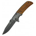 Нож складной туристический Browning 354 (22 см, сталь, дерево)