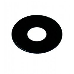 Скло камери для Samsung A065 Galaxy A06, чорне, без рамки, комплект 2 шт.