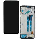 Дисплей для Xiaomi Redmi Note 11 Pro, Redmi Note 11 Pro 5G, чорний, з рамкою, оригінал (PRC)