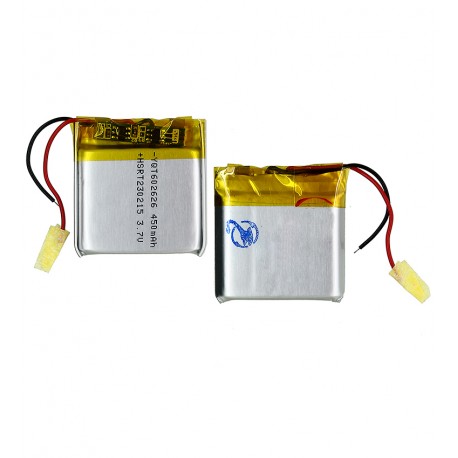 Аккумулятор 062626, 26 мм, 27 мм, 5,8 мм, Li-ion, 3,7 B, 500mAh, с контроллером Аккумулятор 062626, 26 мм, 27 мм, 5,8 мм, Li-ion, 3,7 B, 500mAh, с контроллером