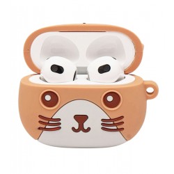 Наушники беспроводные Hoco EW46, TWS, bluetooth, вкладыши детские, khaki cat Наушники беспроводные Hoco EW46, TWS, bluetooth, вкладыши детские, khaki cat