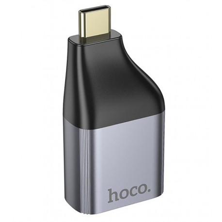Адаптер перехідник Hoco UA33 Type-C - HDTV, metal grey
