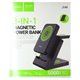 Бездротова зарядка Hoco J149 3in1, з Power bank 5000 мАг, Type-C, магнітний, з бездротовою зарядкою 15Вт