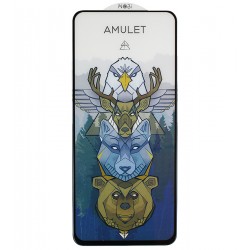 Защитное стекло для Samsung A736 Galaxy A73 5G, M526 Galaxy M52, M536 Galaxy M53, M546 Galaxy M54, Full Glue, iNobi Amulet Anti-Static, черный