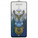 Защитное стекло для Samsung A736 Galaxy A73 5G, M526 Galaxy M52, M536 Galaxy M53, M546 Galaxy M54, Full Glue, iNobi Amulet Anti-Static, черный