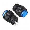 Кнопка R16-503AD-W с фиксацией ON-OFF, 3A 250VAC.