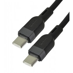 Кабель Type-C - Type-C, Hoco X109, силиконовый, PD60W, 1 м