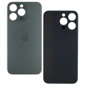 Задняя панель корпуса для Apple iPhone 15 Pro Max, черная, не нужно снимать стекло камеры, High Copy, big hole
