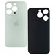 Задня панель корпуса для Apple iPhone 15 Pro, сірий, без зняття рамки камери, High quality, Natural Titanium, big hole