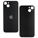 Задняя панель корпуса для Apple iPhone 15 Plus, черный, без снятия рамки камеры, High quality, big hole