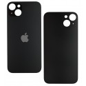 Задняя панель корпуса для Apple iPhone 15 Plus, черный, без снятия рамки камеры, High quality, big hole