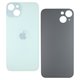 Задняя панель корпуса для Apple iPhone 15 Plus, голубой, без снятия рамки камеры, High quality, big hole