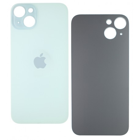 Задняя панель корпуса для Apple iPhone 15 Plus, голубой, без снятия рамки камеры, High quality, big hole