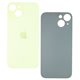 Задняя панель корпуса для Apple iPhone 15, желтый, без снятия рамки камеры, High quality, big hole