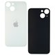 Задняя панель корпуса для Apple iPhone 14, белый, без снятия рамки камеры, Starlight, big hole