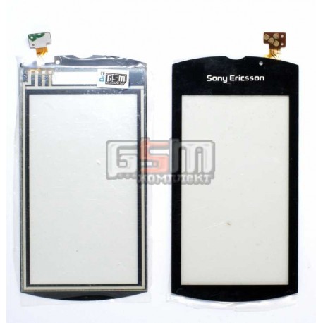 Тачскрин для Sony Ericsson U8, черный, копия