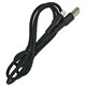 Кабель Lightning - USB, Borofone BX30, 1 м, 3А, силіконовий, чорний