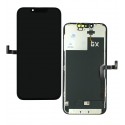 Дисплей для Apple iPhone 13 Pro, чорний, з рамкою, High Quality, GX-AMOLED
