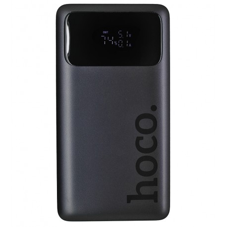Power bank Hoco Q40, 25000 мАг, PD 65W, з дисплеєм, сірий