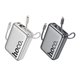 Power bank Hoco Q39, 20000 мАг, 22.5W, PD 20W, кабель 2в1 Type-C, Lightning, сірий