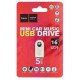 Флешка 16 Gb Hoco UD9, USB2.0, серебрянная