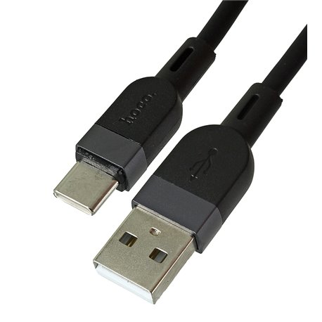 Кабель Type-C - USB, Hoco X109, силіконовий, 3,0А, 1 м