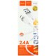 Кабель Micro - USB - USB, Hoco X109, силіконовий, 2,4А, 1 м