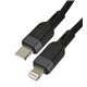 Кабель Type-C - Lightning Hoco X109, силиконовый, PD27W, 1 м, белый