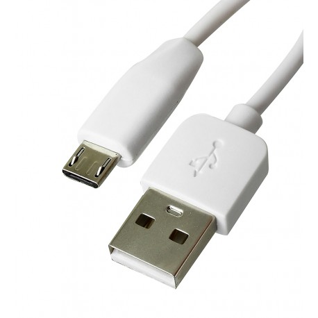 Кабель Micro-USB - USB, Hoco X1, силиконовый, круглый, 2 метра, белый