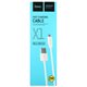Кабель Micro-USB - USB, Hoco X1, силиконовый, круглый, 2 метра, белый