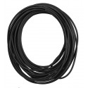 Кабель в силіконовій ізоляції 13AWG, 2,5 мм , 1 м, чорний, UL3135