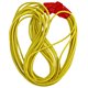 Кабель в силиконовой изоляции 16AWG, 1,27 мм², 1 м, желтый, UL3135